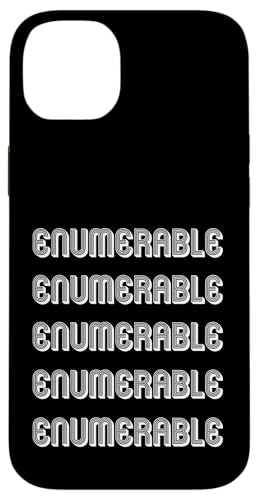 Aufzählbar Hülle für iPhone 14 Plus Aufzählbar Hülle für iPhone 14 Plus von Enumerable Apparel