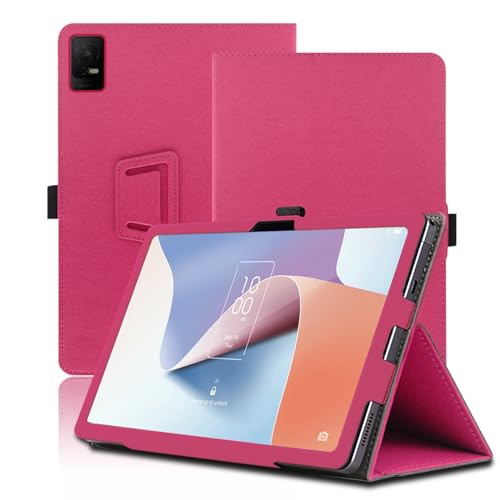 Envibe, Hülle für TCL NXTpaper 11, 11 Zoll, TCL NXTpaper 11 2023 Tablet-Hülle, Klappständer-Schutzhülle mit Stifthalter und Handschlaufe, vollständiger Schutz. (Rot) von Envibe