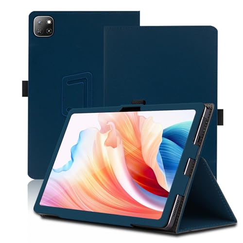 Hülle für Oscal Pad 50 WiFi 10.1 Zoll, Oscal Pad 50 WiFi Tablet Schutzhülle, Klappständer Schutzhülle mit Stifthalter und Handschlaufe, Umfassender Schutz. (Blau) von Envibe