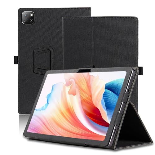Hülle für Oscal Pad 50 WiFi 10.1 Zoll, Oscal Pad 50 WiFi Tablet Schutzhülle, Klappständer Schutzhülle mit Stifthalter und Handschlaufe, Umfassender Schutz. (Schwarz) von Envibe