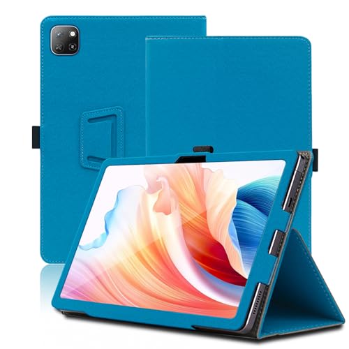 Hülle für Oscal Pad 50 WiFi 10.1 Zoll, Oscal Pad 50 WiFi Tablet Schutzhülle, Klappständer Schutzhülle mit Stifthalter und Handschlaufe, Umfassender Schutz. (Hellblau) von Envibe