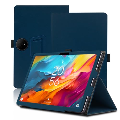 Hülle für TCL NXTPAPER 14 14.3 Zoll, TCL NXTPAPER 14 Tablet Schutzhülle, Klappständer Schutzhülle mit Stifthalter und Handschlaufe, Umfassender Schutz. (Blau) von Envibe