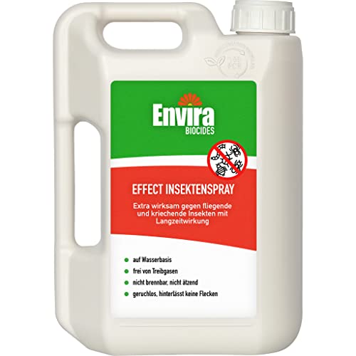Envira Effect Universal-Insektizid - Insektenspray Mit Langzeitwirkung - Anti-Insekten-Mittel Auf Wasserbasis - 2 Liter von Envira