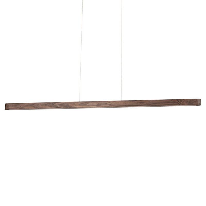Envostar Lineo LED-Hängelampe Kiefer dunkel 135cm von Envostar
