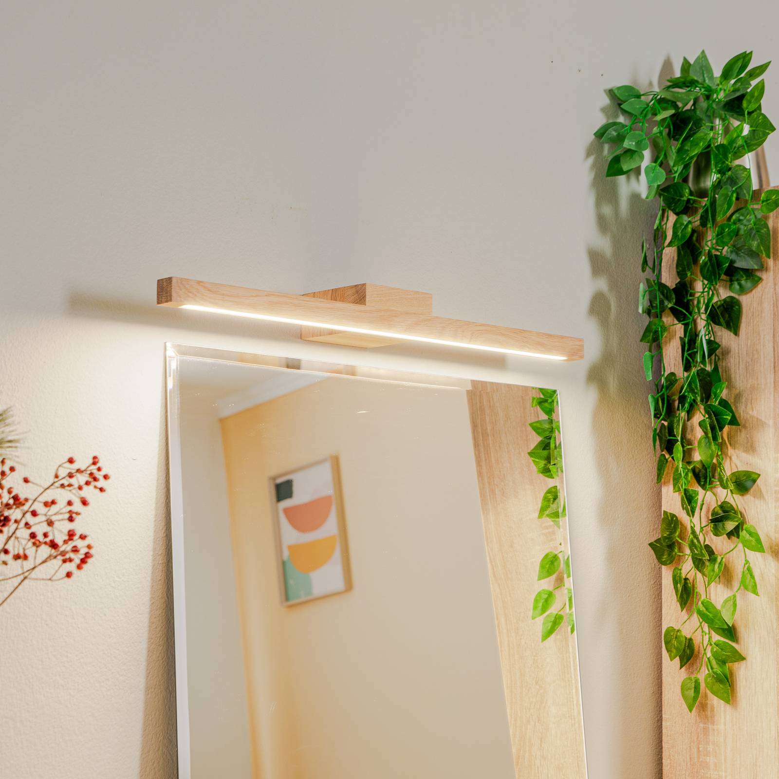 Envostar Mirror LED-Spiegelleuchte Eiche, 60 cm Envostar Mirror LED-Spiegelleuchte Eiche, 60 cm von Envostar