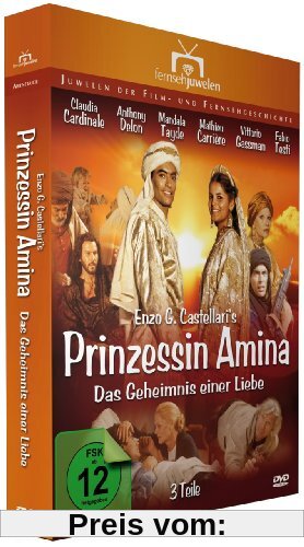 Prinzessin Amina: Das Geheimnis einer Liebe - Teil 1-3 (Fernsehjuwelen) [2 DVDs] von Enzo G. Castellari