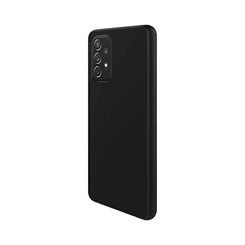 Eono - Basic Black Case Schutzhülle kompatibel mit Galaxy A72 - Schlanke, Flexible Handyhülle aus TPU mit Kratzresistenz - Schwarz von Eono