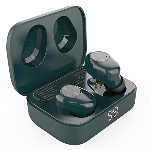 Eono Kabellos-kopfhörer-Eonobuds 1-Bluetooth-kopfhörer mit klarem Klang, IPX7 wasserfest, USB-C-Ladung, Bluetooth Sport-Kopfhörer-In-Ear Ohrhörer für Arbeit, Home Office(Verde) von Eono