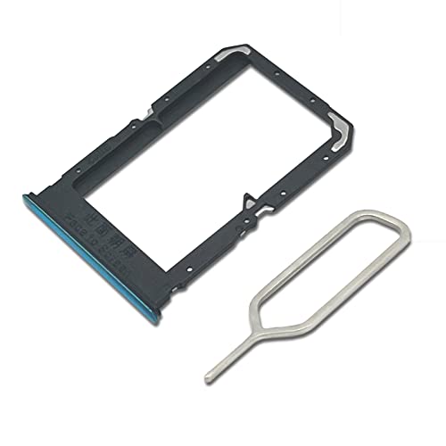 Eonpam Dual SIM Karte Rahmen für OnePlus Nord CE 5G Card Tray SIM Kartenhalter Slot Schlitten Halter + SIM Pin(Blau) von Eonpam