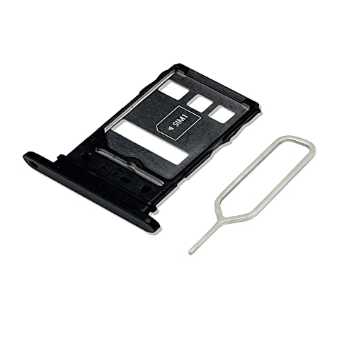 Eonpam Original Dual SIM Kartenfach Halter Ersatz für (Huawei Nova 8i) inkl. SIM Pin (schwarz) von Eonpam