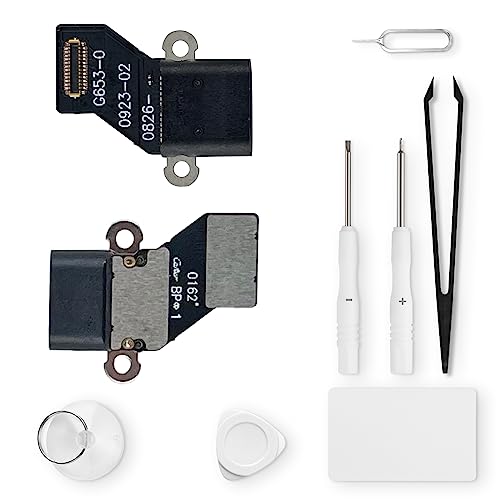 Eonpam ladebuchse ersatz für Google Pixel 4A 4G/5G Charging Port USB Ladeanschluss Mikrofon Kopfhörerbuchse mit Reparaturset von Eonpam