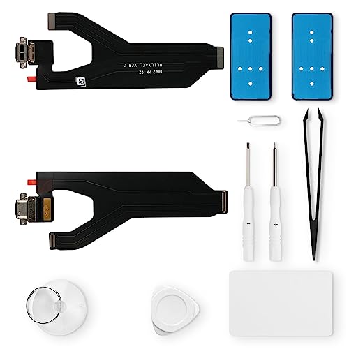 Eonpam ladebuchse ersatz für Huawei Mate 20 Pro Charging Port USB Ladeanschluss Mikrofon Kopfhörerbuchse mit Reparaturset von Eonpam