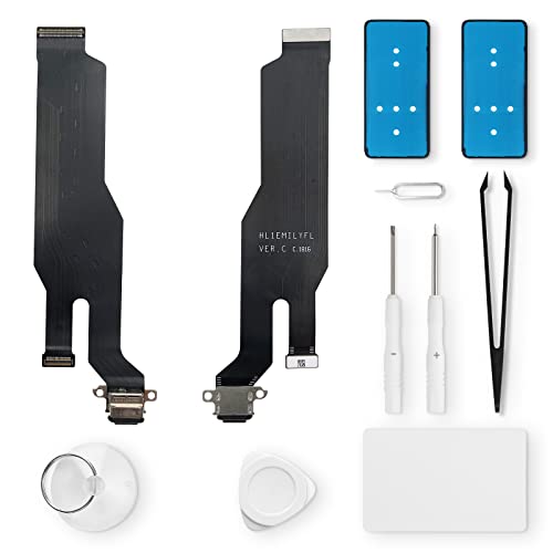 Eonpam ladebuchse ersatz für Huawei P20 Charging Port USB Ladeanschluss Mikrofon Kopfhörerbuchse mit Reparaturset von Eonpam