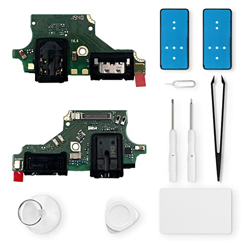 Eonpam ladebuchse ersatz für Huawei P20 Lite Charging Port USB Ladeanschluss Mikrofon Kopfhörerbuchse mit Reparaturset von Eonpam