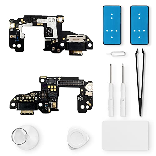 Eonpam ladebuchse ersatz für Huawei P30 Charging Port USB Ladeanschluss Mikrofon Kopfhörerbuchse mit Reparaturset von Eonpam