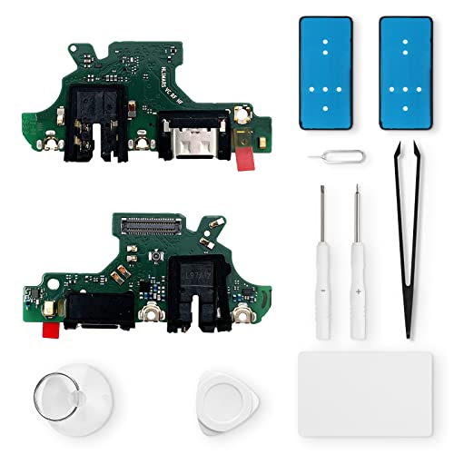 Eonpam ladebuchse ersatz für Huawei P30 Lite Charging Port USB Ladeanschluss Mikrofon Kopfhörerbuchse mit Reparaturset von Eonpam