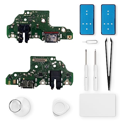 Eonpam ladebuchse ersatz für Huawei P40 Lite 4G Charging Port USB Ladeanschluss Mikrofon Kopfhörerbuchse mit Reparaturset von Eonpam