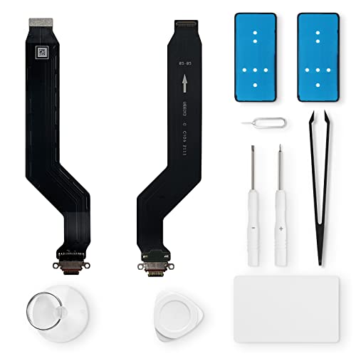 Eonpam ladebuchse ersatz für Oneplus 8T Charging Port USB Ladeanschluss Mikrofon Kopfhörerbuchse mit Reparaturset von Eonpam