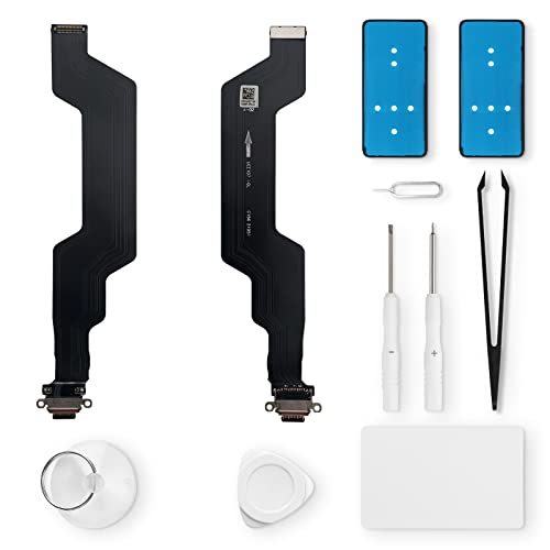 Eonpam ladebuchse ersatz für Oneplus 9 Charging Port USB Ladeanschluss Mikrofon Kopfhörerbuchse mit Reparaturset von Eonpam