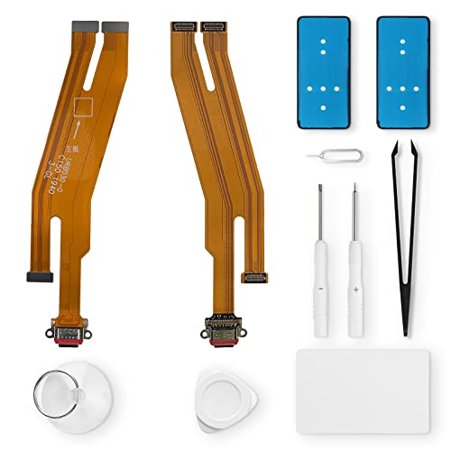 Eonpam ladebuchse ersatz für Realme X2 Charging Port USB Ladeanschluss Mikrofon Kopfhörerbuchse mit Reparaturset von Eonpam