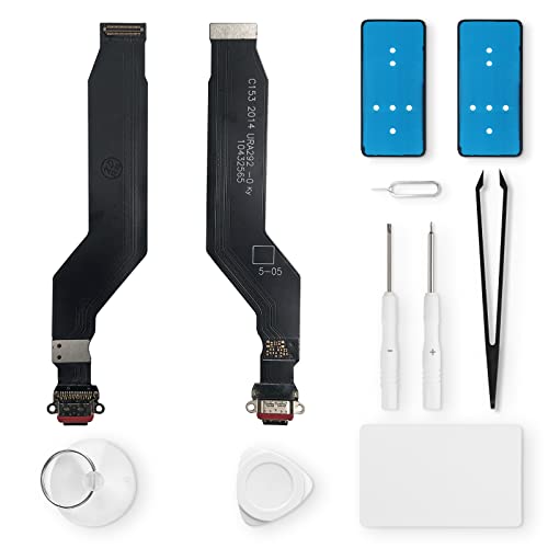 Eonpam ladebuchse ersatz für Realme X50 Pro Charging Port USB Ladeanschluss Mikrofon Kopfhörerbuchse mit Reparaturset von Eonpam