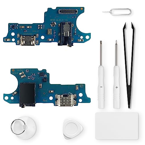 Eonpam ladebuchse ersatz für Samsung Galaxy A03 Charging Port USB Ladeanschluss Mikrofon Kopfhörerbuchse mit Reparaturset von Eonpam