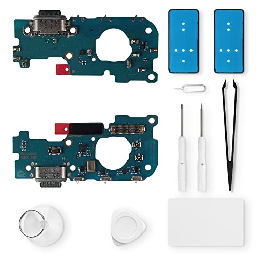 Eonpam ladebuchse ersatz für Samsung Galaxy A33 5G Charging Port USB Ladeanschluss Mikrofon Kopfhörerbuchse mit Reparaturset von Eonpam