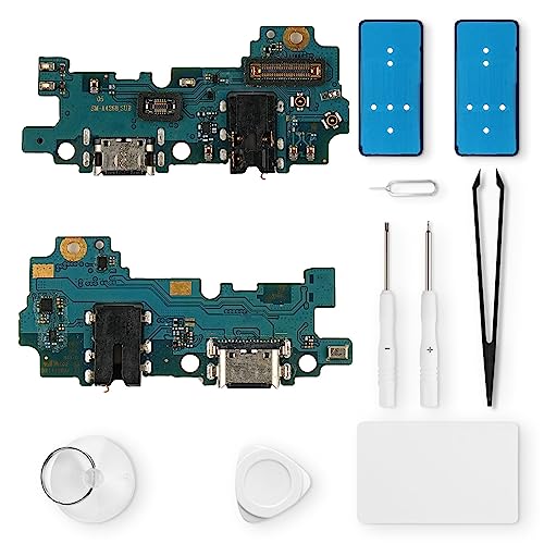 Eonpam ladebuchse ersatz für Samsung Galaxy A42 5G Charging Port USB Ladeanschluss Mikrofon Kopfhörerbuchse mit Reparaturset von Eonpam