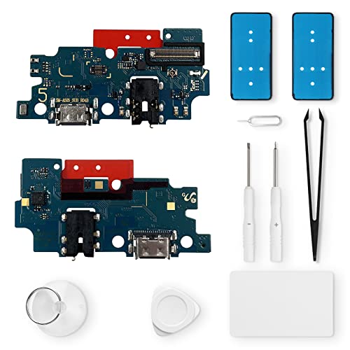 Eonpam ladebuchse ersatz für Samsung Galaxy A50 Charging Port USB Ladeanschluss Mikrofon Kopfhörerbuchse mit Reparaturset von Eonpam