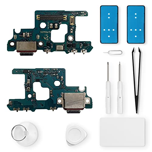 Eonpam ladebuchse ersatz für Samsung Galaxy Note 10+ Plus Charging Port USB Ladeanschluss Mikrofon Kopfhörerbuchse mit Reparaturset von Eonpam