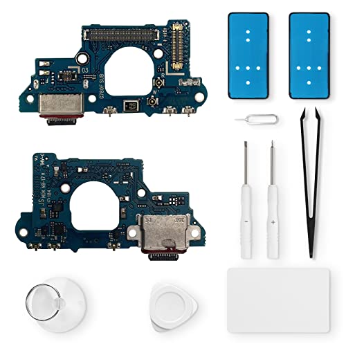 Eonpam ladebuchse ersatz für Samsung Galaxy S20 FE 4G/SM-G780 Charging Port USB Ladeanschluss Mikrofon Kopfhörerbuchse mit Reparaturset von Eonpam