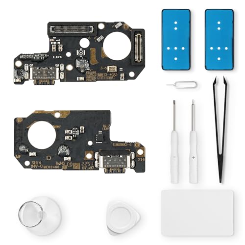 Eonpam ladebuchse ersatz für Xiaomi Redmi Note 12 4G Charging Port USB Ladeanschluss Mikrofon Kopfhörerbuchse mit Reparaturset von Eonpam