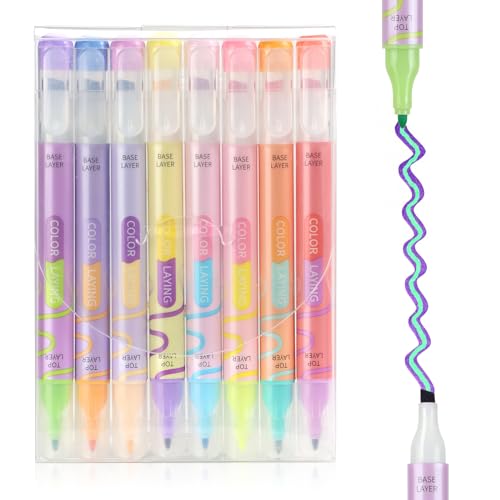 EooUooIP Überlagerung Ästhetische Bibel-Textmarker, 8 Stück Pastell-Textmarker, Ästhetische Textmarker Mit Keilspitze Und Feiner Spitze EooUooIP Überlagerung Ästhetische Bibel-Textmarker, 8 Stück Pastell-Textmarker, Ästhetische Textmarker Mit Keilspitze Und Feiner Spitze von EooUooIP