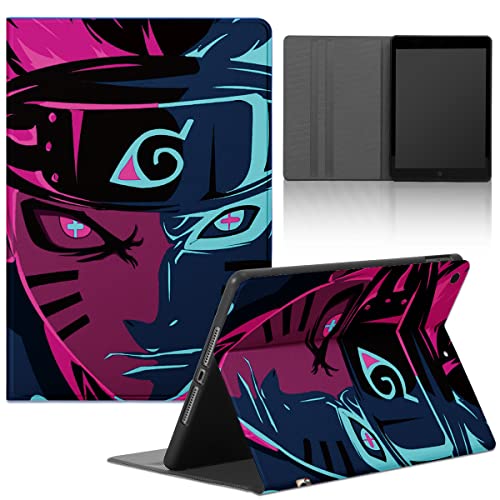 Tablet Hülle für Apple iPad Air 2 9.7 Zoll Anime Jungs Manga Hülle, Slim Halten Sie vorne Schutzhülle Cover PU Leder Flip TPU Stoßfest Multi-Winkel Verstellbar Ständer Tablet Folio von Eouine