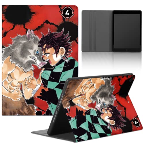 Tablet Hülle für Apple iPad Mini 4/Mini 5 7.9'' mit Anime Kamado Tanjirou Hashibira Inosuke Muster Schutzhülle Standfunktion PU Leder Flip TPU Ultra Dünn Verstellbar Ständer Tablet Folio Tablet Hülle für Apple iPad Mini 4/Mini 5 7.9'' mit Anime Kamado Tanjirou Hashibira Inosuke Muster Schutzhülle Standfunktion PU Leder Flip TPU Ultra Dünn Verstellbar Ständer Tablet Folio von Eouine