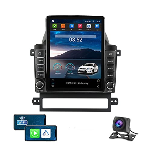 Android 11 Autoradio mit Navi für Chevrolet Captiva 2008-2012 9.7 Zoll Touch 2 Din Android Auto Bluetooth Radio mit Display Rückfahrkamera USB WiFi Mirror Link Canbus (Color : TS200 4G+WiFi 8-Core 2G von Eouyt