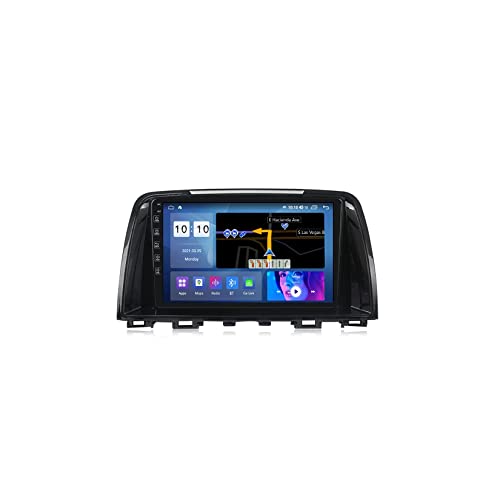 Eouyt Doppel DIN 9 Zoll Bildschirm Für Mazda 6 GL GJ 2012-2017　 Plug-and-Play Android 10 Autoradio Mit NavigationBluetooth-Touchscreen,Autoradio-Freisprecheinrichtung WiFi/GPS/FM/Mirror Link von Eouyt