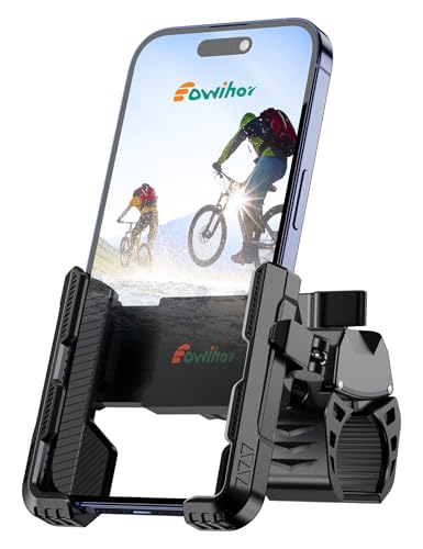 Eowihor Handyhalterung Fahrrad, Handyhalter Motorrad【1S Schnelle Demontage】 Universal 360 °Fahrrad Halter für 4,0-7,0 Zoll Smartphone. von Eowihor