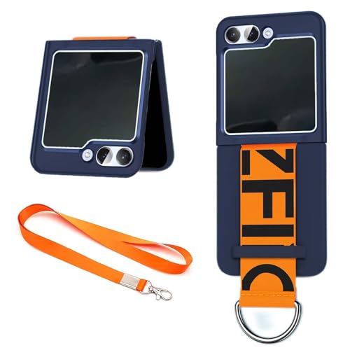 Eowppue Einzigartige Schutzhülle für Samsung Galaxy Z Flip6 – Leichte und Stilvolle Hülle mit Armband und Ring für Herren und Damen Eowppue Einzigartige Schutzhülle für Samsung Galaxy Z Flip6 – Leichte und Stilvolle Hülle mit Armband und Ring für Herren und Damen von Eowppue