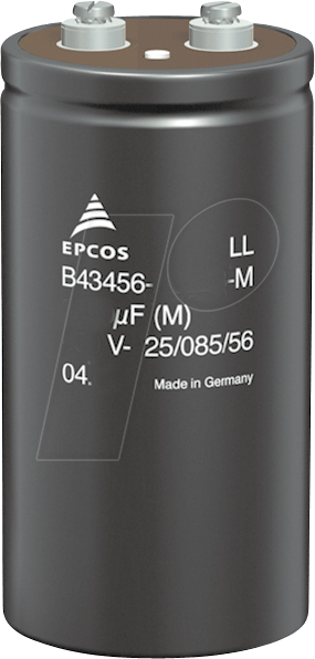 EPCO B41456-B922 - Becher-Elko, radial, 22 mF, 100 V, 85°C, 20% von Epcos