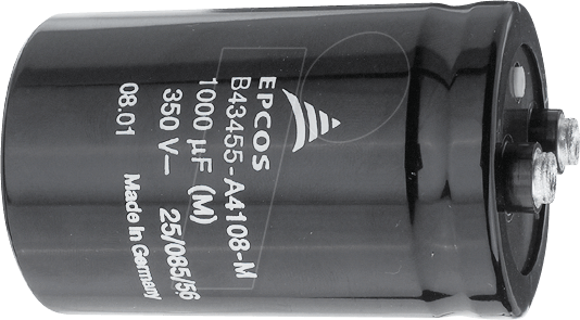 EPCO B43455-A158 - Becher-Elko, radial, 1,5 mF, 400 V, 85°C, 20% von Epcos