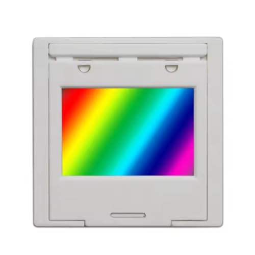 Epdpekc Transmissions-Beugungsgitter mit Rahmenlinie Spektralphotometer Beugungsgitter Optisches Lehrexperiment B von Epdpekc