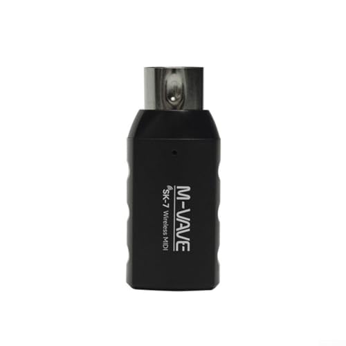 2,4 GHz kabelloser Adapter, wiederaufladbar, USB-C-Schnittstelle, niedrige Latenz, Controller für Tastatur für MVAVE SK7 Wireless für MIDI-Adapter 2,4 GHz kabelloser Adapter, wiederaufladbar, USB-C-Schnittstelle, niedrige Latenz, Controller für Tastatur für MVAVE SK7 Wireless für MIDI-Adapter von EpheyFIF