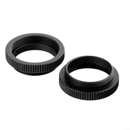 5 mm C-CS C-Mount Kamera-Objektiv-Adapterring C auf CS Verlängerungsrohr für CCTV-Überwachungskameras (2 Stück) von EpheyFIF