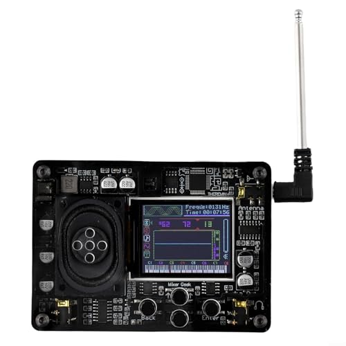 EpheyFIF Mini Theremin Elektronisches Musikinstrument mit Bildschirm, 70+ Stimmen, Farbbildschirm, Tonhöhen-Anzeige, eigenständige Lautsprecher, tragbar, kreatives Geschenk für Musikliebhaber EpheyFIF Mini Theremin Elektronisches Musikinstrument mit Bildschirm, 70+ Stimmen, Farbbildschirm, Tonhöhen-Anzeige, eigenständige Lautsprecher, tragbar, kreatives Geschenk für Musikliebhaber von EpheyFIF