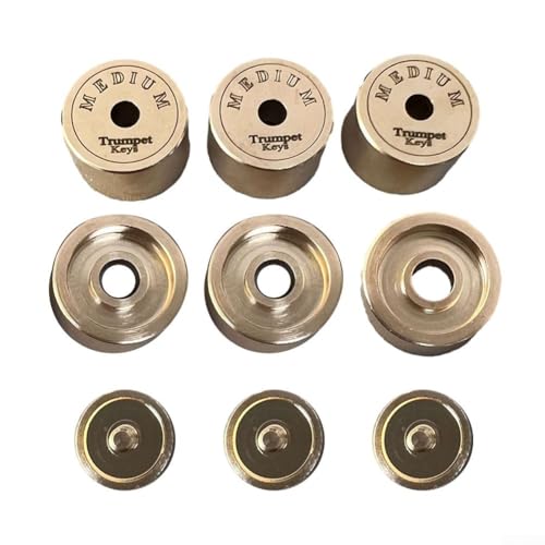 Essential Trompete Reparaturteile Finger Knopf Set für Musikinstrumente Wartung Essential Trompete Reparaturteile Finger Knopf Set für Musikinstrumente Wartung von EpheyFIF