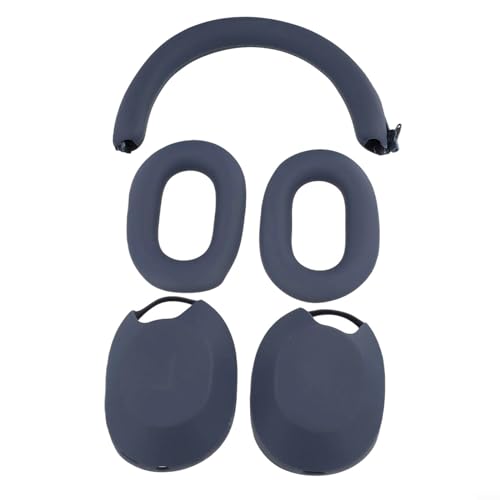 Innovative Silikon-Schutzhülle speziell für Sony WH1000XM5 Kopfhörer, Dunkelblau Innovative Silikon-Schutzhülle speziell für Sony WH1000XM5 Kopfhörer, Dunkelblau von EpheyFIF