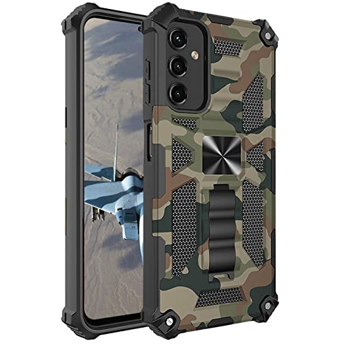 Ephoou Schutzhülle für Samsung Galaxy A54 5G, Camouflage, mit Ständer, robust, für den Außenbereich, Militärqualität, strapazierfähig, stoßfest, mit Autohalterung, Handyhülle für Galaxy A54 5G, 16,4 Ephoou Schutzhülle für Samsung Galaxy A54 5G, Camouflage, mit Ständer, robust, für den Außenbereich, Militärqualität, strapazierfähig, stoßfest, mit Autohalterung, Handyhülle für Galaxy A54 5G, 16,4 von Ephoou