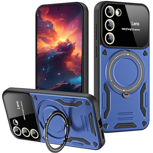 Ephoou Schutzhülle für Samsung Galaxy S20 FE mit Ringständer, Objektiv, Rundumschutz, militärische Qualität, stoßfest, kratzfest, YD-Blau Ephoou Schutzhülle für Samsung Galaxy S20 FE mit Ringständer, Objektiv, Rundumschutz, militärische Qualität, stoßfest, kratzfest, YD-Blau von Ephoou