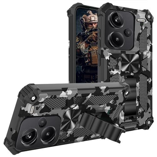 Ephoou Schutzhülle für Xiaomi Redmi Note 13 Pro Plus 5G/Note 13 Pro+ mit magnetischem Ständer, Militärqualität, strapazierfähig, stoßfest, Camouflage-Schutzhülle für Redmi Note 13 Pro Plus 5G Ephoou Schutzhülle für Xiaomi Redmi Note 13 Pro Plus 5G/Note 13 Pro+ mit magnetischem Ständer, Militärqualität, strapazierfähig, stoßfest, Camouflage-Schutzhülle für Redmi Note 13 Pro Plus 5G von Ephoou